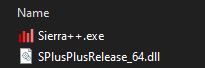Sierra++ Binaries